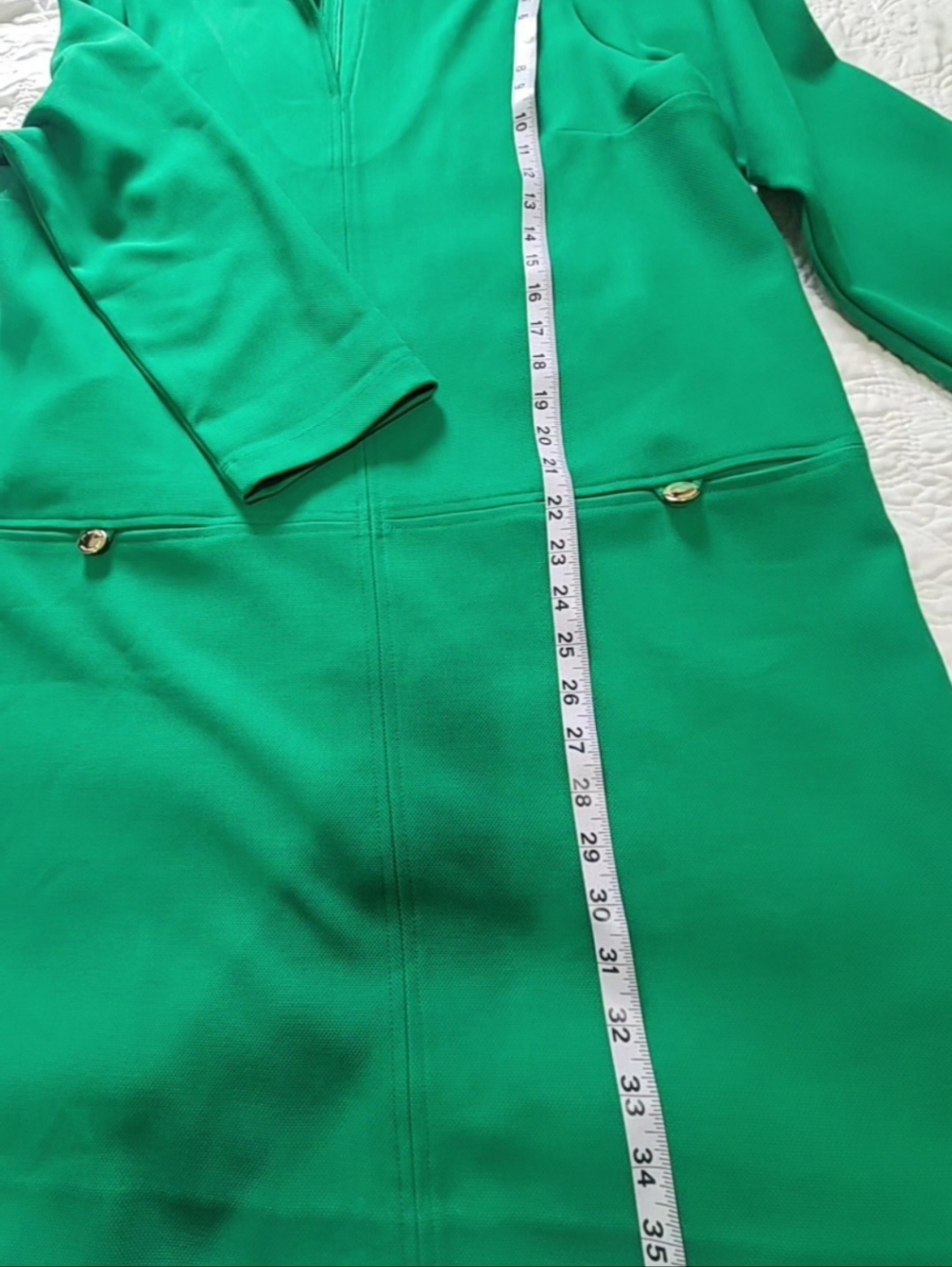 Lilly Pulitzer Teal Green Rosie Dress - Picture 4 of 12